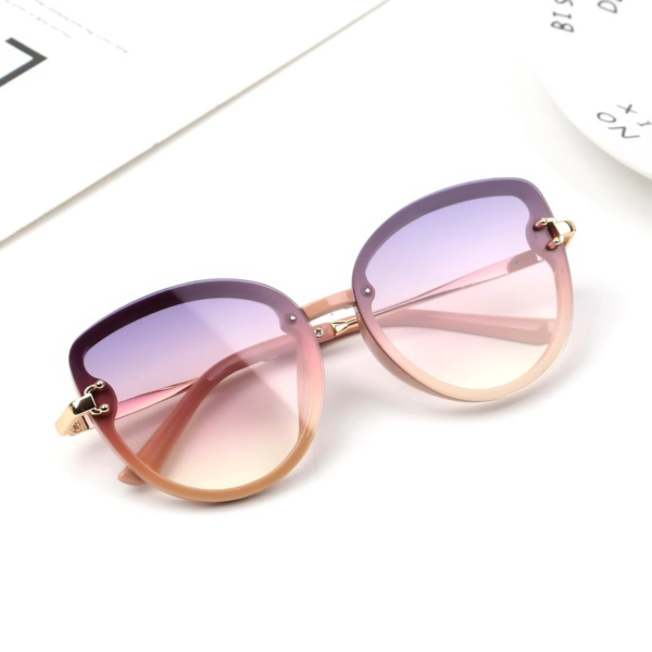 Girls Fancy sunglasses peach