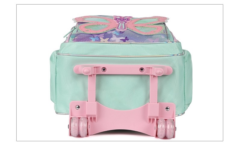 3-Piece Butterfly School Backpack Set3